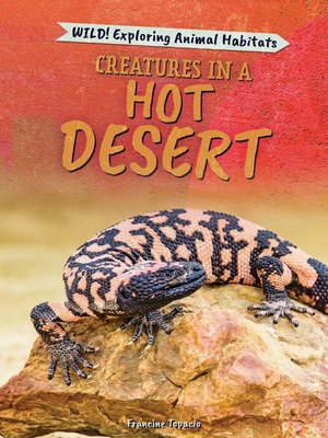 cover image of Creatures in a Hot Desert
